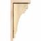 Ekena Millwork Pescadero Rough Sawn Corbel w/Backplate, Douglas Fir, 6"W x 8"D x 16"H COR06X08X16PEC01RDF - alternate 4
